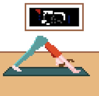 pixelart-yoga