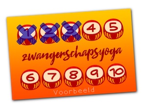 strippenkaart prenatale yoga